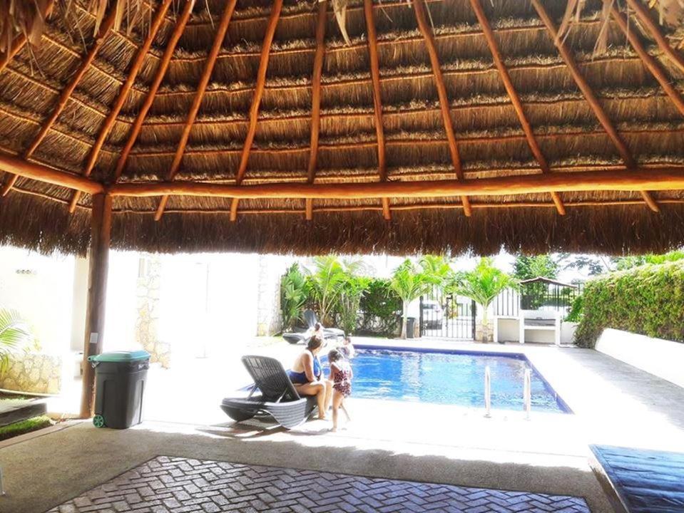 Apartamento En Fraccionamiento Privado 6 Personas, 5 Camas, Piscina Cerca De La Playa Playa del Carmen Bagian luar foto